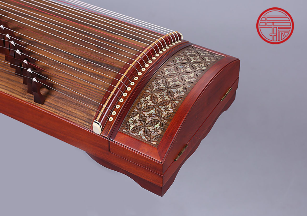 188l 落英缤纷 - 往期筝系列 - 玉振古筝 - 40年技术沉淀,铸就扬州筝